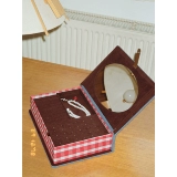 Apple, вместительное и большое зеркало, коробочка для хранения, ткань