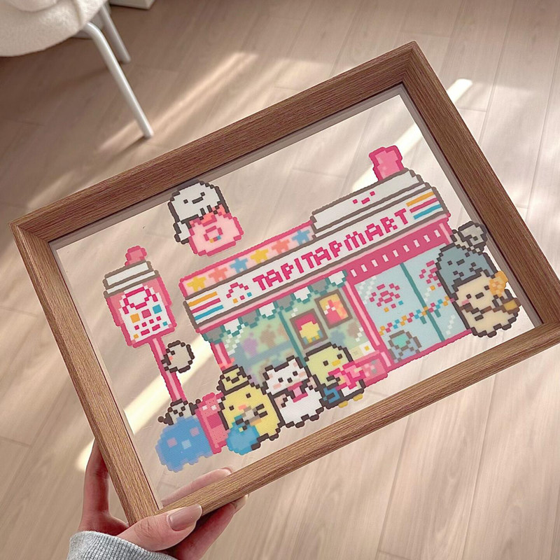 Pindu Finished Product Storage Photo Frame Double-Sided Transparent Acrylic Display Desktop Decoration Creative Gift for Friends