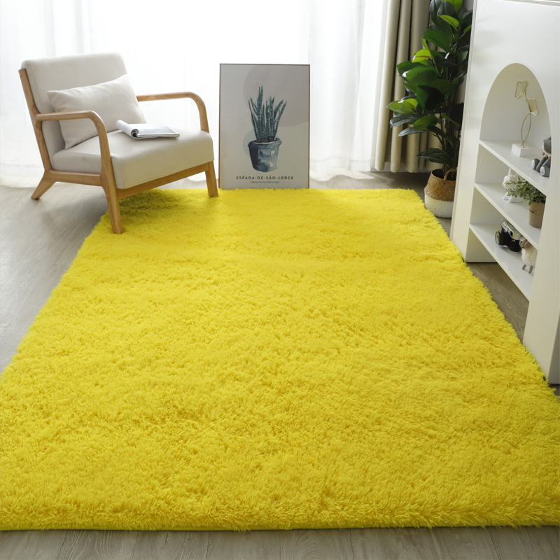 Golden Yellow Living Room ins Carpet, Yellow Full-Cover Carpet for Bedroom, Room Coffee Table, Girl's Bedside Plush Photo Mat Golden Yellow Living Room ins Carpet, Yellow Full-Cover Carpet for Bedroom, Room Coffee Table, Girl's Bedside Plush Photo Mat