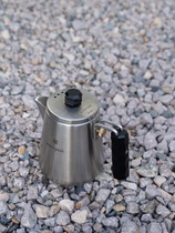 Xuefeng cs-115 maître pot en aluminium anodisé couvercle poignée grand un style extérieur exquis camping café noirci