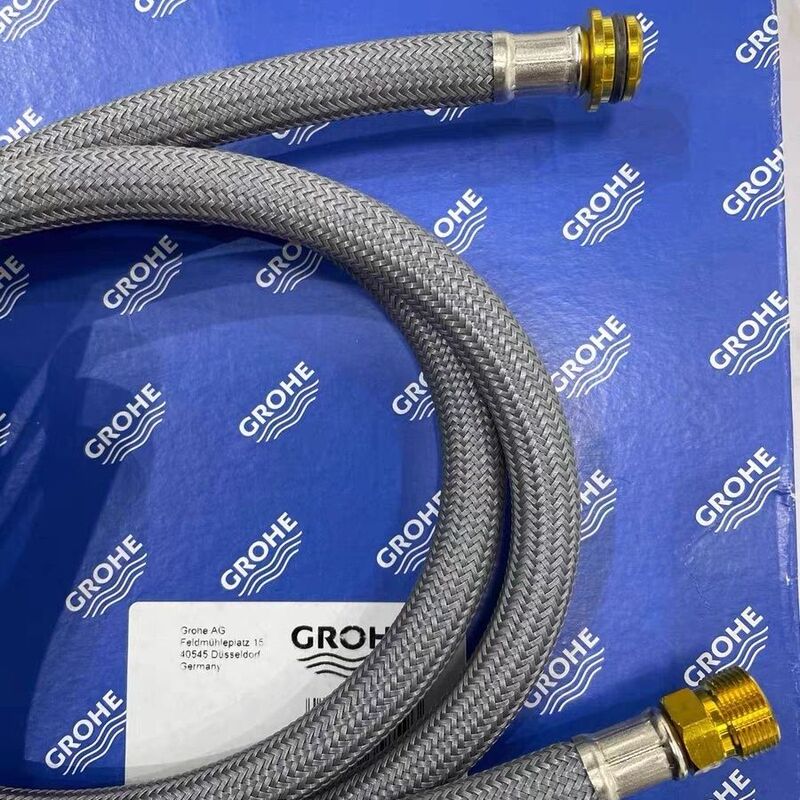 Grohe Faucet Pull-Out Hose for Basin and Kitchen Faucet, Water Inlet Hose 48293000, High-Pressure Explosion-Proof Braided Hose