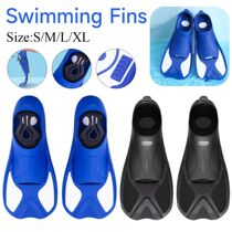 Unisex Swim Diving Fins Soft Adult Kids Snorkeling Foot Swim