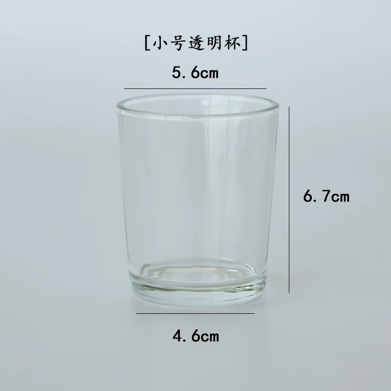 梦飞儿 Creative aromatherapy handmade, transparent glass candle, DIY