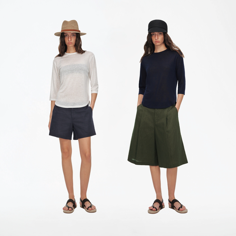 Ni8Htmetro Summer Lightweight Round Neck Lyocell Casual Basic Three-Quarter Sleeve Blouse T-Shirt Ni8Htmetro Summer Lightweight Round Neck Lyocell Casual Basic Three-Quarter Sleeve Blouse T-Shirt