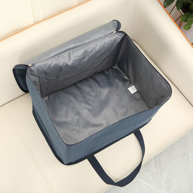 Dormitory school student Thickened waterproof Oxford cloth storage bag Large capacity clothing quilt bag Student luggage bag