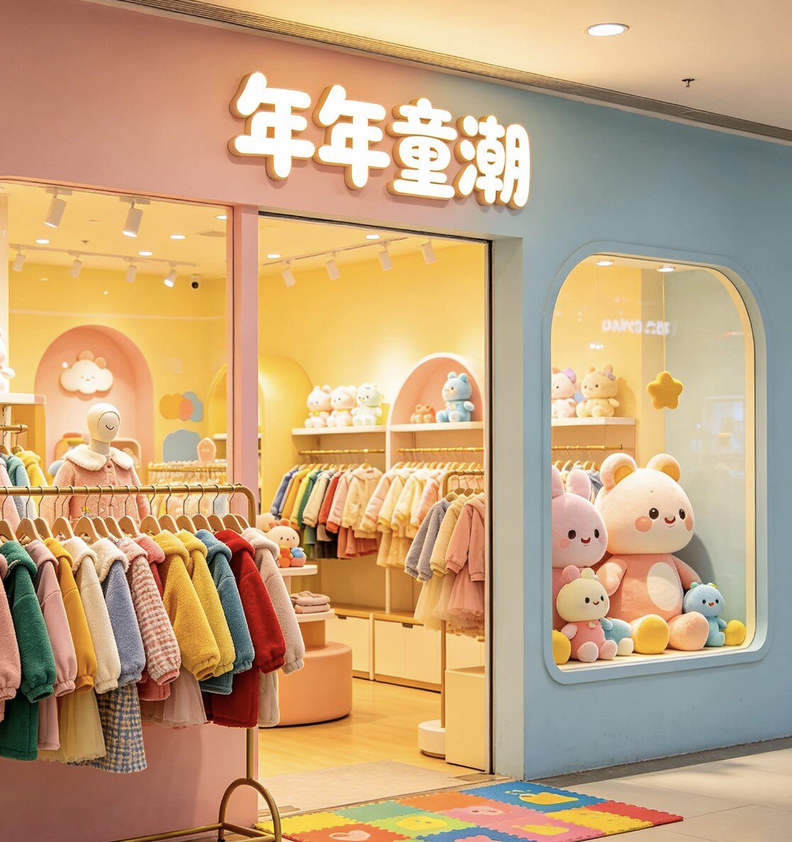 年年的童店的LOGO