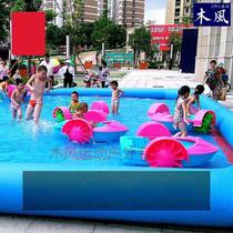 Pool 0 bracket inflatable 6 large water swimming outdoor large toy swimming pool park 10 equipment mobile