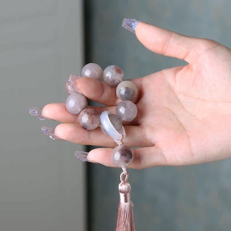 Greeti Hand Twist Violet Roland 16mm Hand Twist Jade Natural Retro Fumble Sound Burst handstring running ring Flow Suzug g