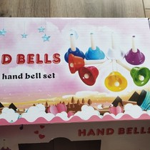 Octaonic bell children percussion instrument 8 sound class bell touch bell eight-tone melodic bell 8 sound touch bell 8 soundbells g