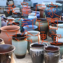 Bird-seeking device high-definition multi-meat flower pot special price clear cabin ceramic large number extra-large flower pot flower pot Nordic wind p