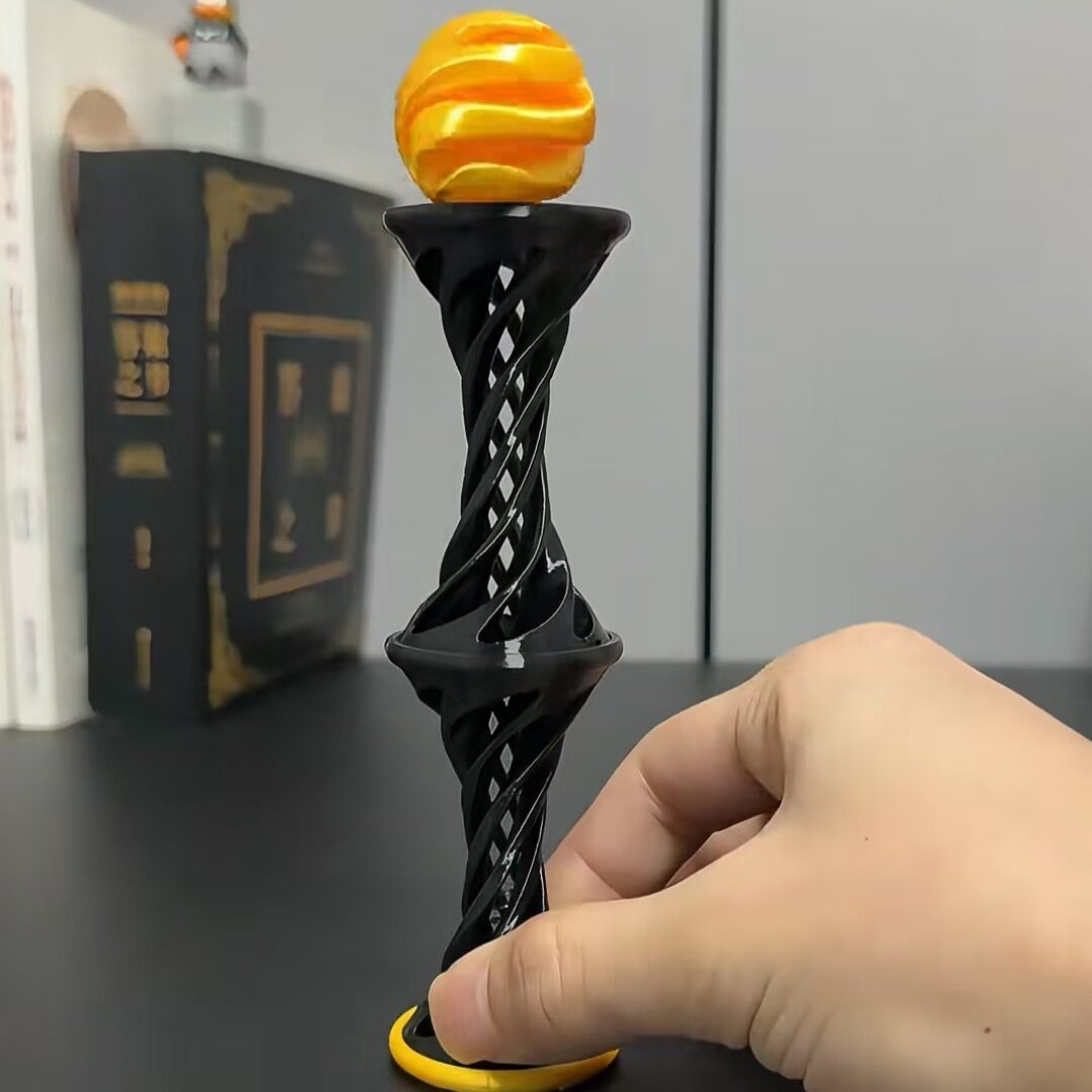 3d printed spiral fidget toy sensory stress relief desk ornament 3d printed spiral fidget toy sensory stress relief desk ornament