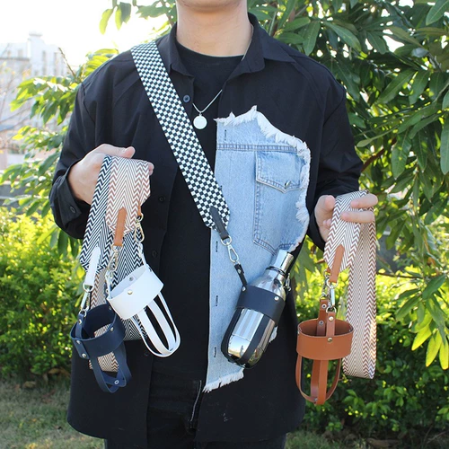 Стакан из нержавеющей стали, сумка через плечо, чайник, популярно в интернете, городской стиль, делается под заказ