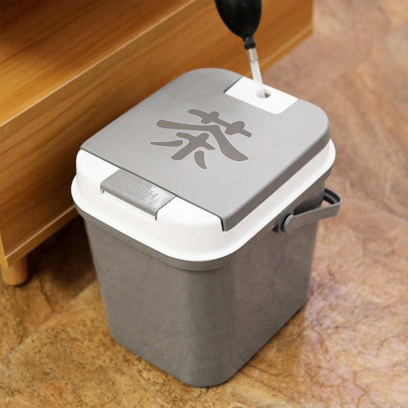 Tea barrel tea residue barrel Domestic waste water barrel Kung fu tea fitting filter Tea table Tea Table Drain Barrel to be 2078-Taobao