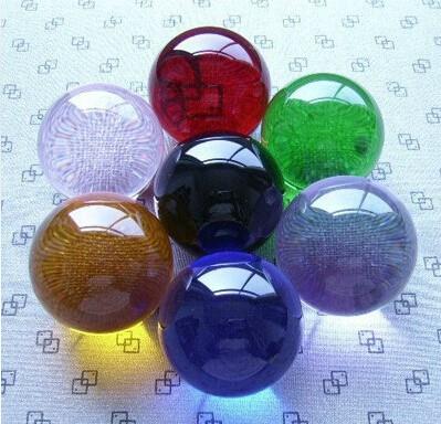 3cm CRYSTAL BALL GLASS BOUNCY BALL CHILDREN COLOR MAGIC BALL TRICK CAI WHITE CRYSTAL WIND WATER POLO HOME ADORNMENT SWING PIECE-TAOBAO