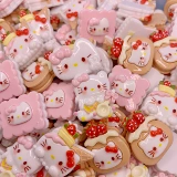 Детские аксессуары ручной работы, кремовый чехол для телефона, заколка для волос, аксессуар, DIY