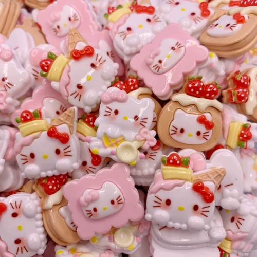 Детские аксессуары ручной работы, кремовый чехол для телефона, заколка для волос, аксессуар, DIY