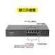 Aoyuan's new EPON 4-port OLT fiber optic equipment is suitable for residential hotels and security hotels and is compatible with mainstream optical cats.