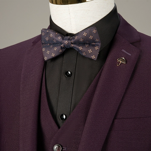 Комплект, классический костюм для отдыха, 3 предмета, облегающий крой