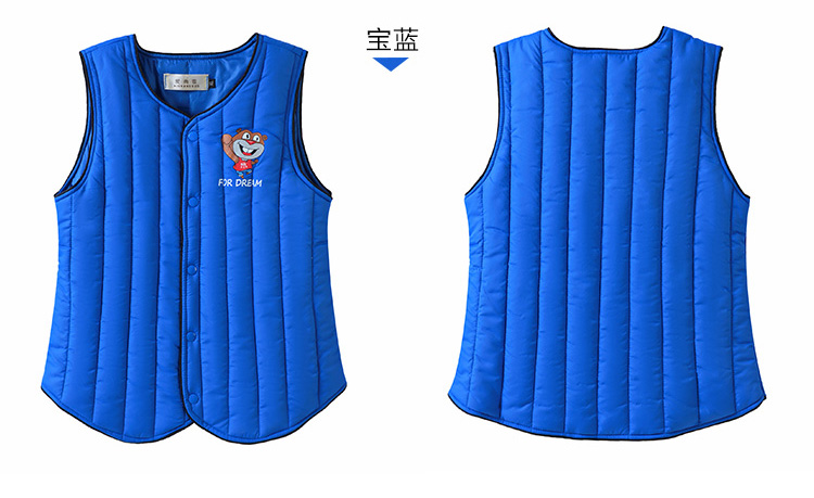 Mùa thu đông 2018 trẻ em mới xuống áo vest cotton bé trai và bé gái trong chiếc áo vest cotton trẻ trung ấm áp áo gile cho bé trai sơ sinh