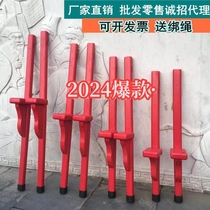 Stilts traditional solid wood stilts folk traditional temple fair stilts children walking on stilts balance sense training leggings stilts