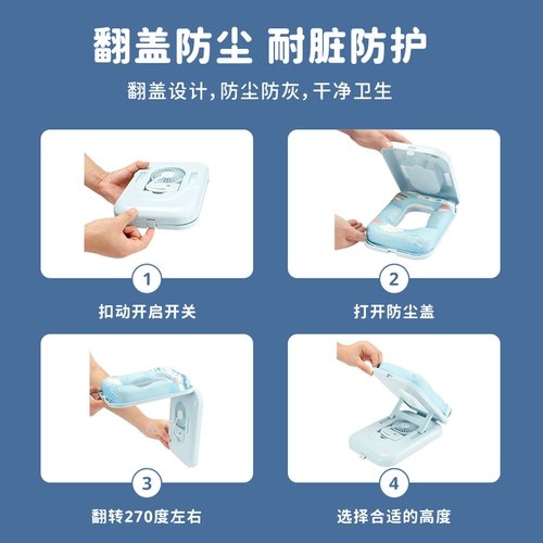 Мультяшная подушка для сна для школьников, портативная складная шелковая башенка в обеденный перерыв