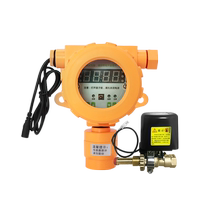 Huhua Ankang gas leak alarm small catering kitchen commercial automatic shut-off valve gas alarm device