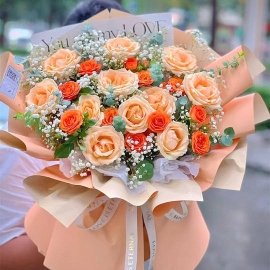 Artificial Flower Bouquet, Large Bouquet, New Style, Realistic Texture, Moisturizing, Artificial Flower Decoration, Exquisite, Creative, Romantic Bouquet