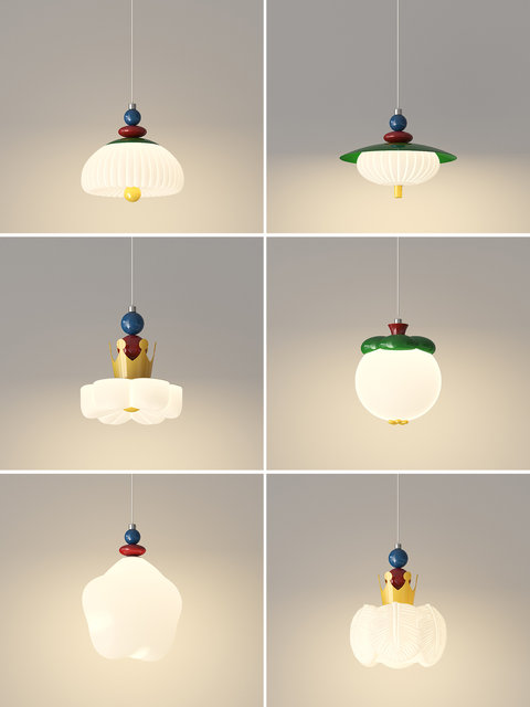 Memphis Pendant Light Bedroom Bedside Lamp Entryway Colorful Corridor Dining Room Bar Counter Small Pendant Light Simple Creative Lighting Fixtures