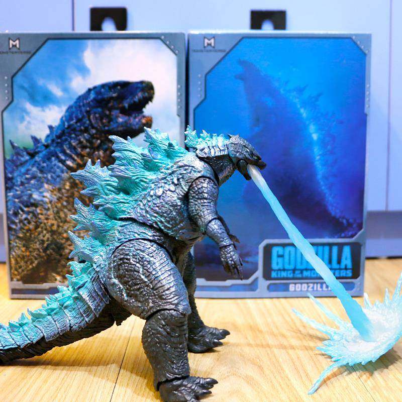 New Godzilla toy hand-made monster red lotus model movie nuclear energy jet mechanical movable dinosaur doll