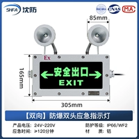 [Конфигурация Seiko] Флагманское взрывозащищенное аварийное освещение C-класса «два в одном»* двустороннее ≥120 минут