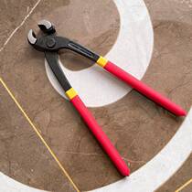 Special pliers for single ear throat clamp