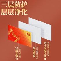 NE Guochaofenghong 1 mask mouth disposable mask thickened childrens adult protective mask 2021 selected style Guofeng