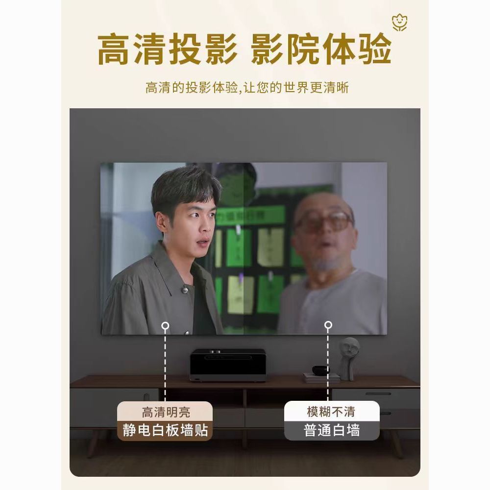 200寸投影幕布，大屏观影新体验？👀深度测评与推荐-商品-淘宝百科网