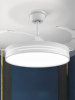 Oaks Living Room and Dining Room Ceiling Fan Light, Household Fan Light, Simple Modern Fan Light, Invisible Fan Ceiling Light