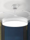 Oaks Living Room and Dining Room Ceiling Fan Light, Household Fan Light, Simple Modern Fan Light, Invisible Fan Ceiling Light