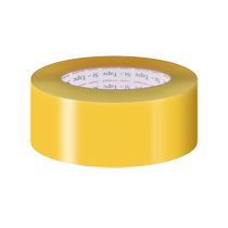 Yellow warning tape PVC waterproof and wear-resistant floor warning isolation yellow line marking floor warning isolation wholesale