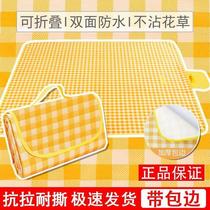 Picnic mat spring outing moisture-proof mat picnic cloth outdoor portable waterproof grass-proof picnic mat outing thickened ins style
