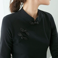 Черная базовая рубашка [Defeng Высококачественная версия не может позволить себе таблетку]