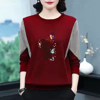 Бордовая хлопковая толстовка