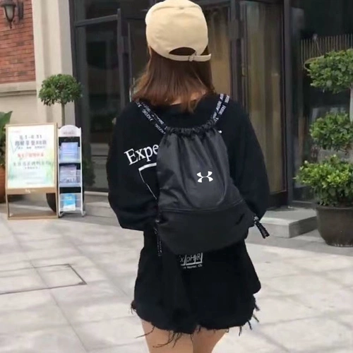 Рюкзак подходит для мужчин и женщин, система хранения с разделителями, спортивная спортивная сумка, мешочек, баскетбольная барсетка для тренировок для плавания, на шнурках