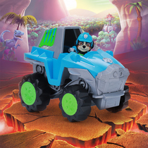 Wang Wang Team Standout Paw Patrolle Lele Dinosaur Rescue Team Deformed Cross-country Rescue Car Toy