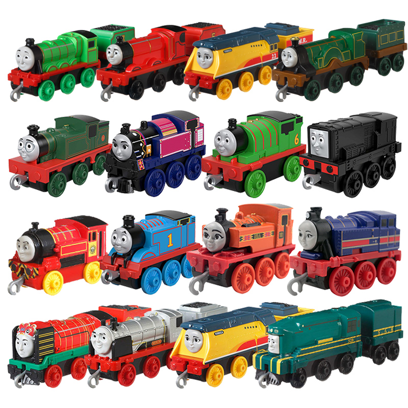 Fisher-price Thomas locomotive toy puzzle Thomas and Friends alloy train A variety of connectable