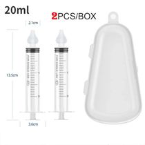 2Pcs box Babi Nose Cleaner Rhinitis Nasal Washer Needle Tube