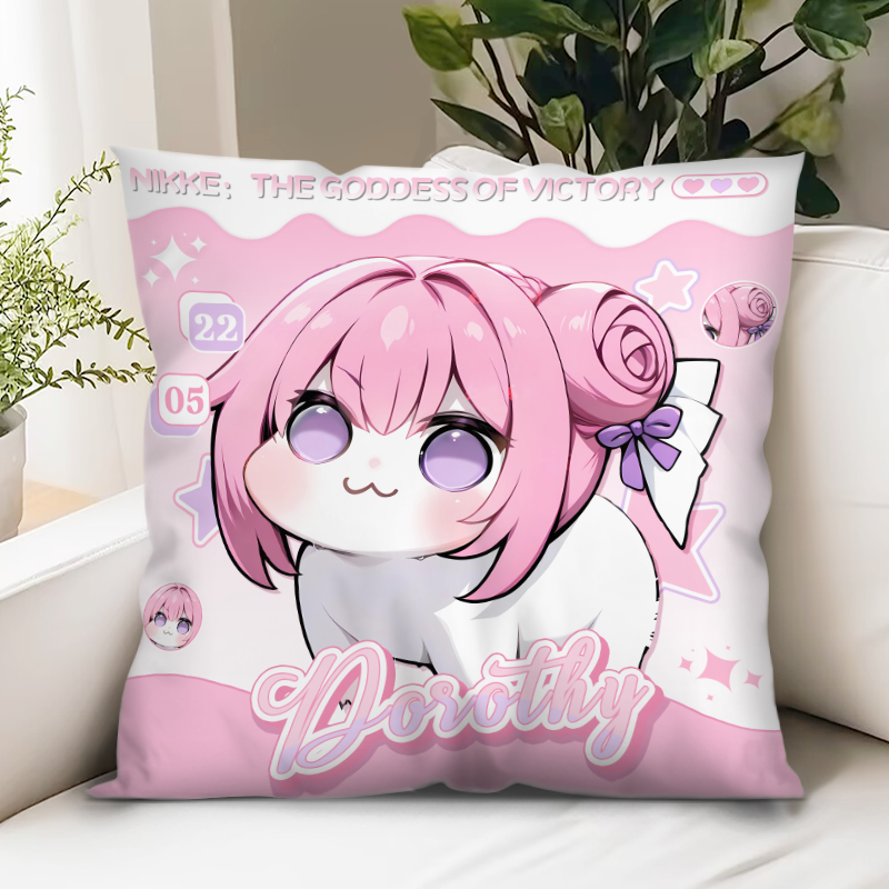 Doro Dorothy pillow, goddess of victory nikke two-dimensional expression bag doll pillow student dormitory cushion