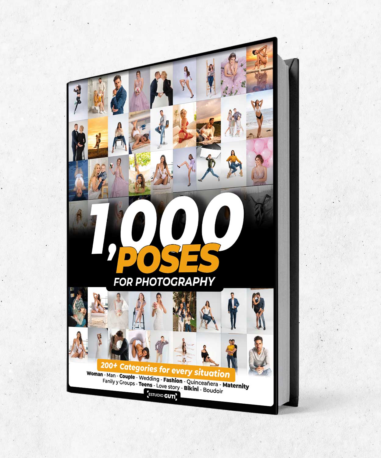 The Best 1,000 Poses for all situation 1000种摄影姿势,适合各种场景「PDF」