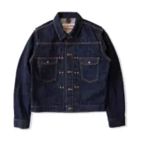 Red Tornado 11mj Джинсовая куртка Rinset 18 унций Selvedge Jean Rugg