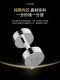 Electroplated Pure Steel Dumbbells, Solid 2.5Kg-30Kg, a Pair for Men and Women, Suitable for Home and Commercial Gym Use