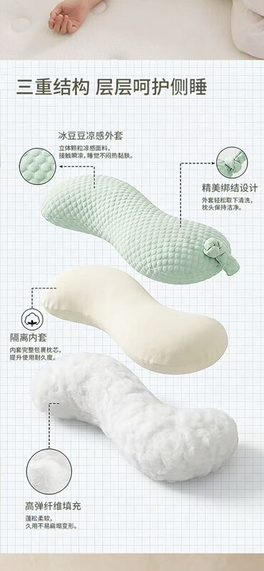 【Xuchang Pangdonglai Genuine Product with Receipt】Luolai Bingbing Cool Melon Pillow Plush Toy Bed Pillow Children's Plush Toy