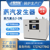 One ton horizontal gas steam generator large commercial fully automatic gas generator for drying and washing