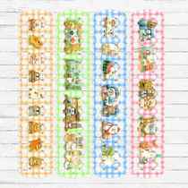Acrylic thread small white bear board tool hole thickened 4 threads 14 finishing positions line arranger series) cross stitch (embroidery